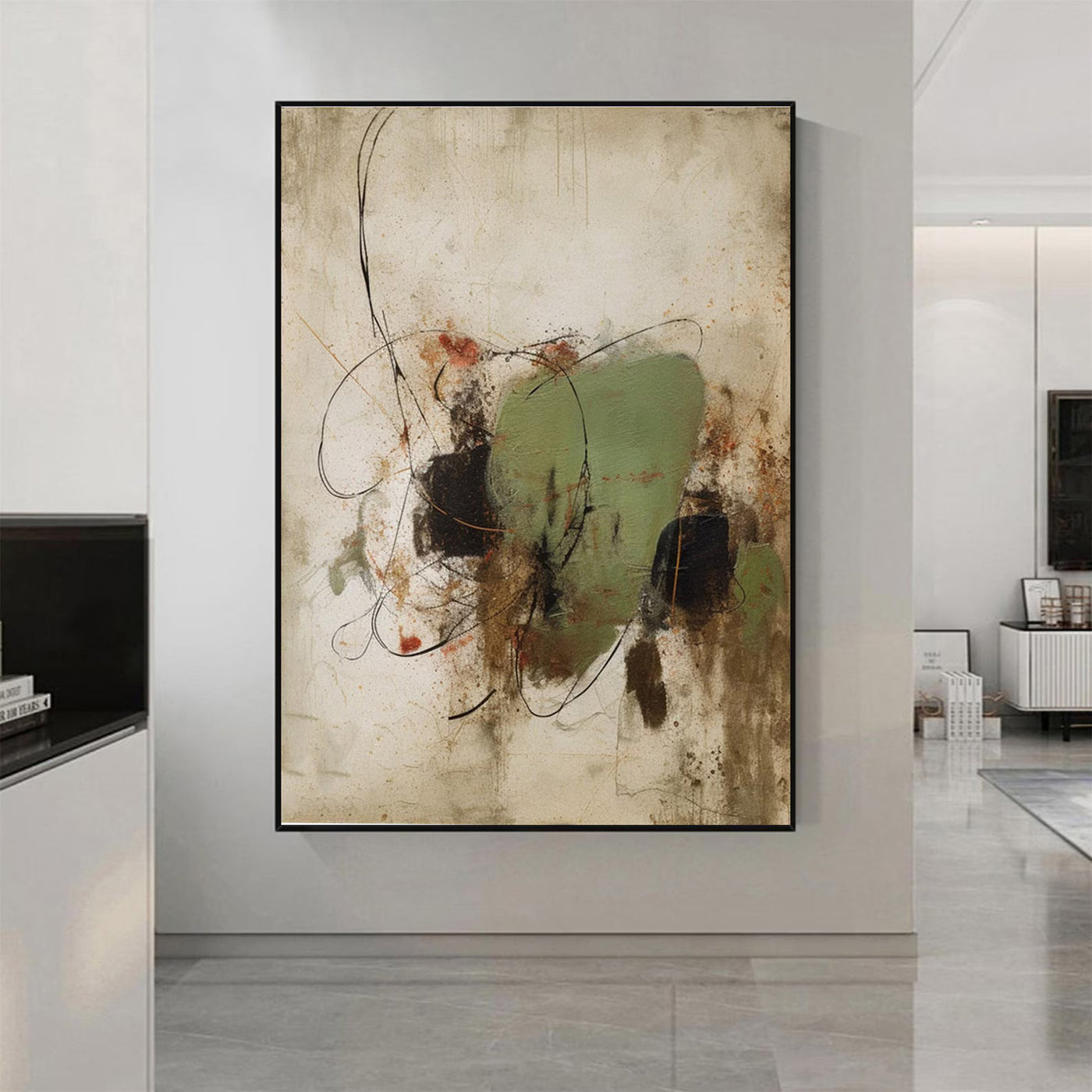 Textured Phytological Nuance | Viridescent Ecru