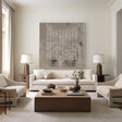 Textured Gray Abstract Art | Subtle Sophistication
