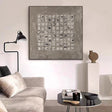 Textured Neutral Grid | Beige Tones