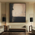 Textured Minimalist Portrait Art | Subtle Artistic Depth