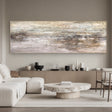 Textured Abstract Elegance | Beige Rhythm