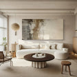 Textured Abstract Opulence | Beige Rhythm