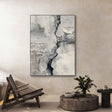 Textured Monochrome Art | Dramatic Depth