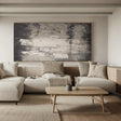 Textured Monochrome Elegance | Grey White