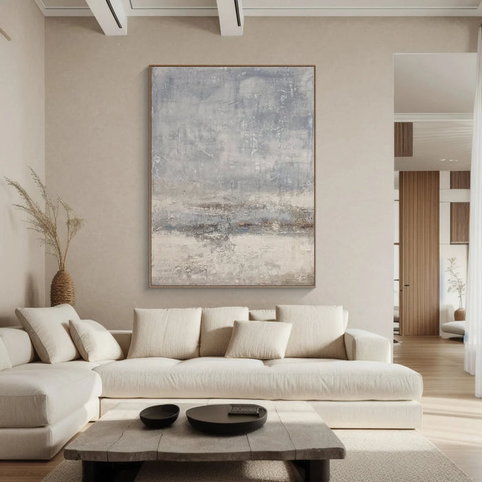 Textured Neutral Serenity | Grey Beige