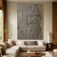 Textured Neutral Luxury | Gold Crackle