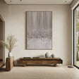 Textured Neutral Glimmer | Silver Mist