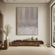 Textured Neutral Glimmer | Silver Mist