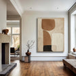 Textured Earthy Sophistication | Beige Black Depth