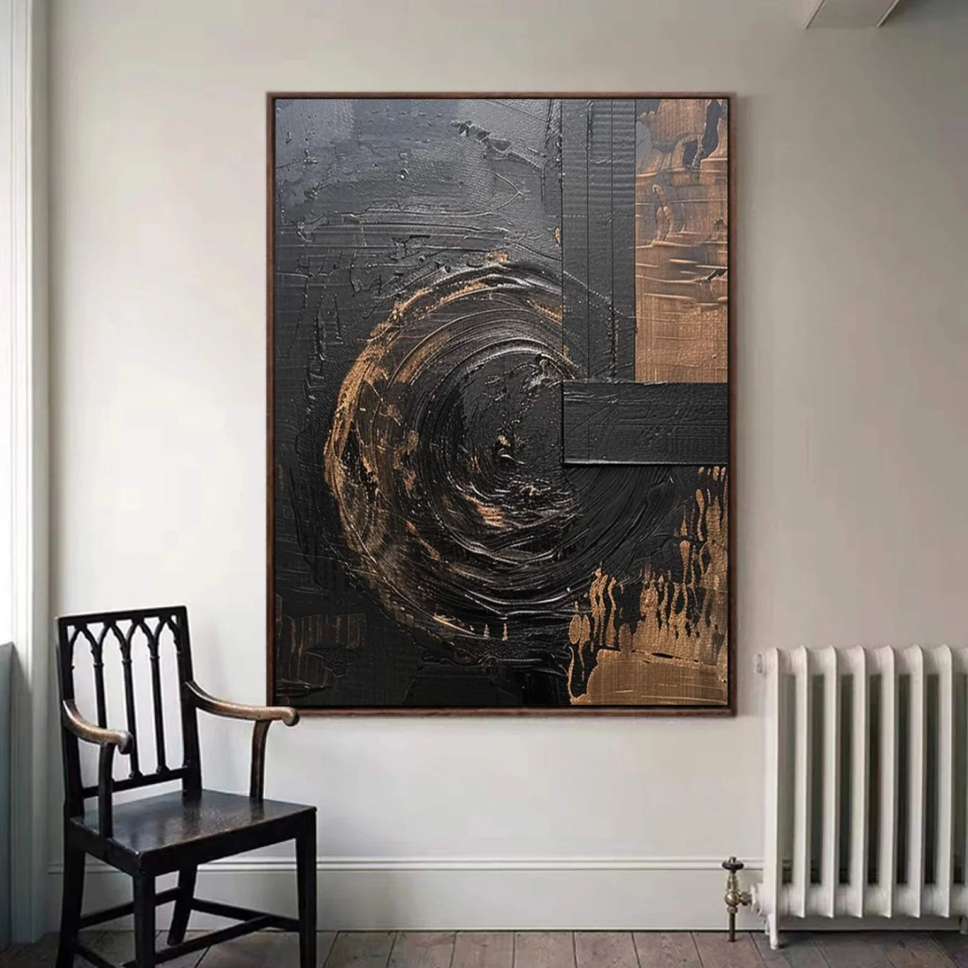 Textured Swirl Art | Opulent Edge