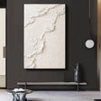 Textured Minimalist Serenity | White Textures