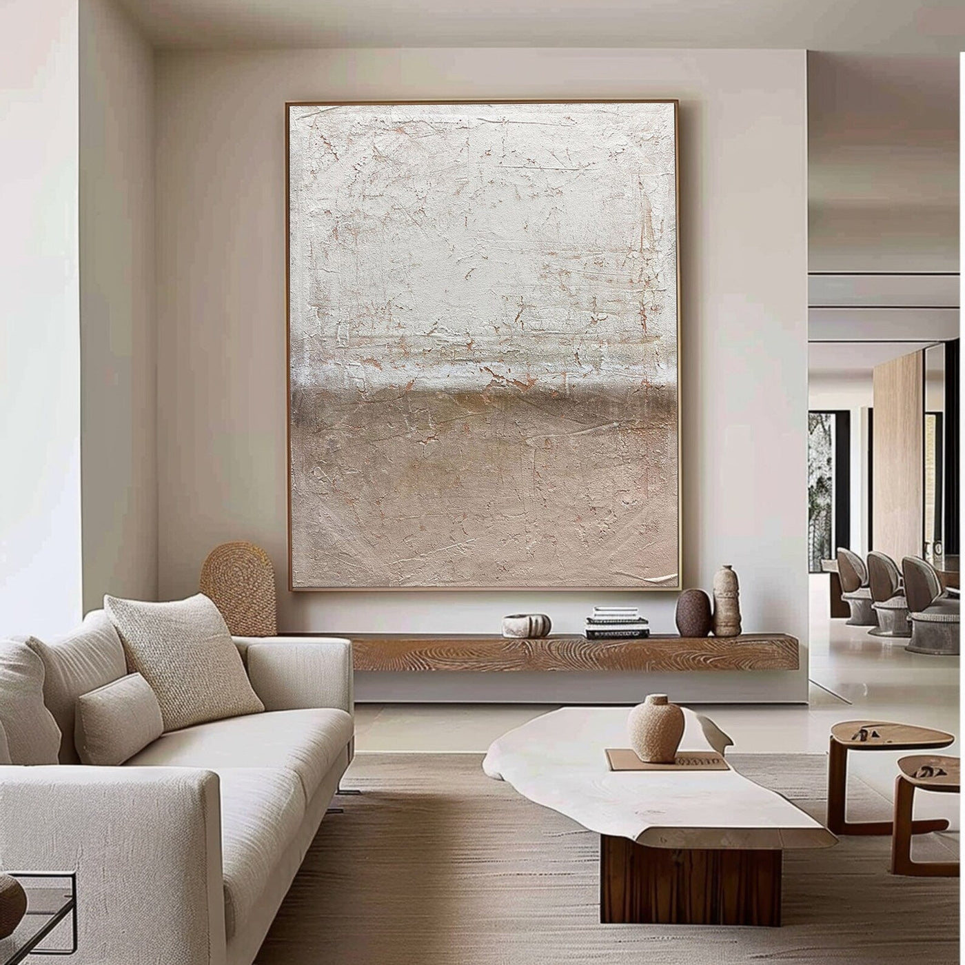 Textured Neutral Sophistication | Beige Depth
