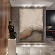 Textured Earthy Nuance | Beige Brown