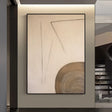 Textured Minimalist Opulence | Umber Swirl