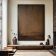 Textured Terrene Luxuriance | Sienna Ecru