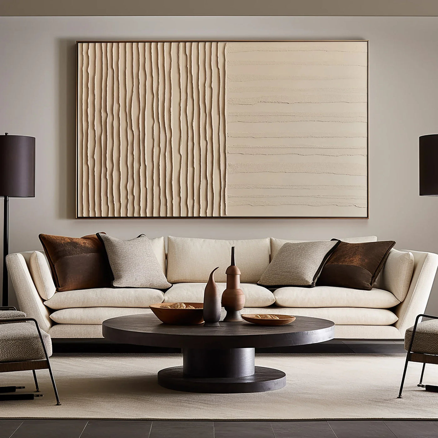 Textured Earthy Elegance | Beige Luxe