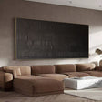 Textured Monochrome Depth | Black Elegance