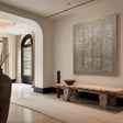 Textured Neutral Sophistication | Gray Beige