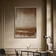 Textured Earthy Serenity | Brown Beige