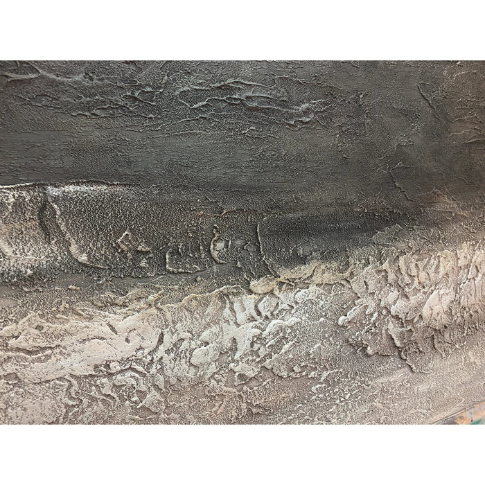 Textured Abstract Luxury | Gray Gold