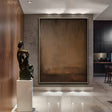 Textured Terrene Luxuriance | Sienna Ecru