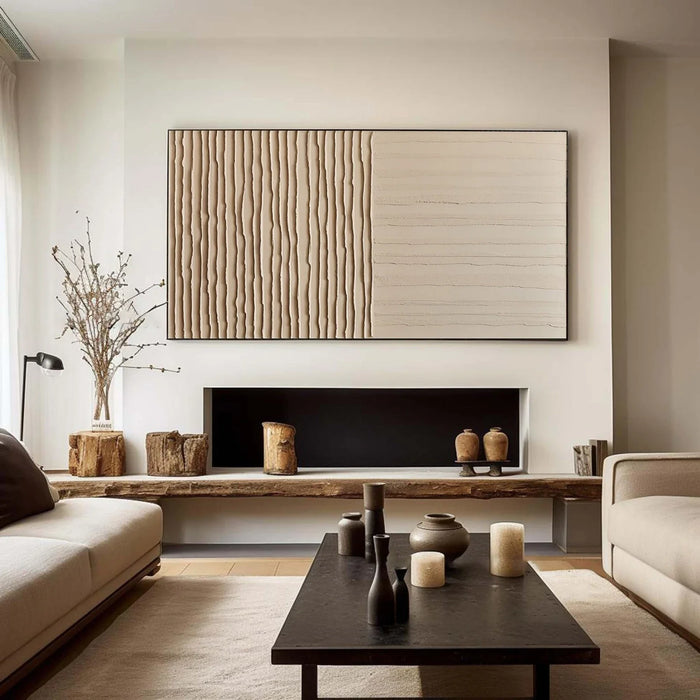 Textured Earthy Elegance | Beige Luxe