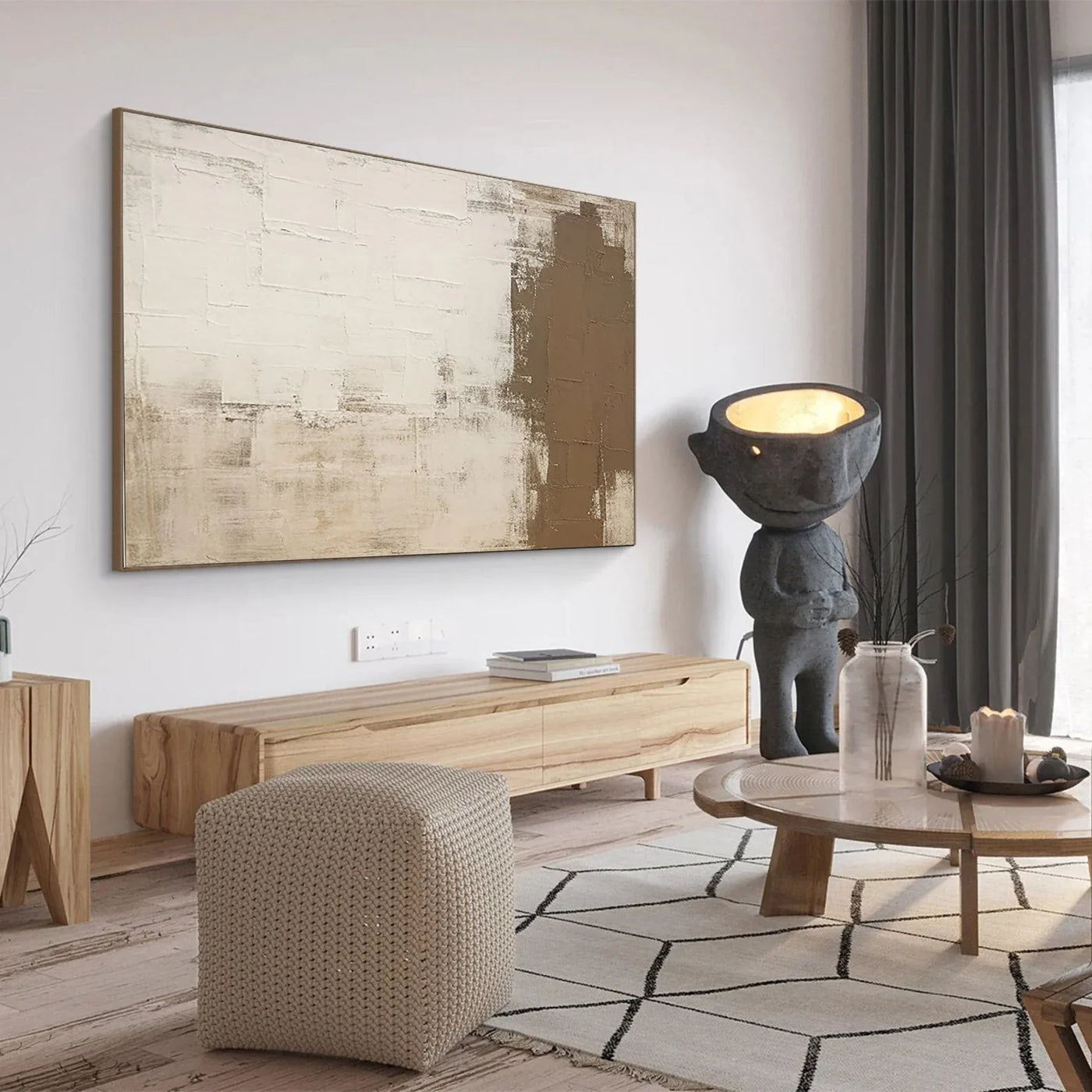 Textured Neutral Elegance | Beige Tone