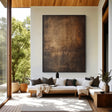 Textured Earthy Opulence | Brown Rhythm