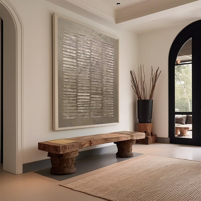 Textured Neutral Sophistication | Gray Beige