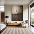 Textured Monochrome Abstract | Dramatic Luxe