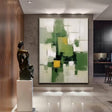 Textured Green Opulence | Nature Hues
