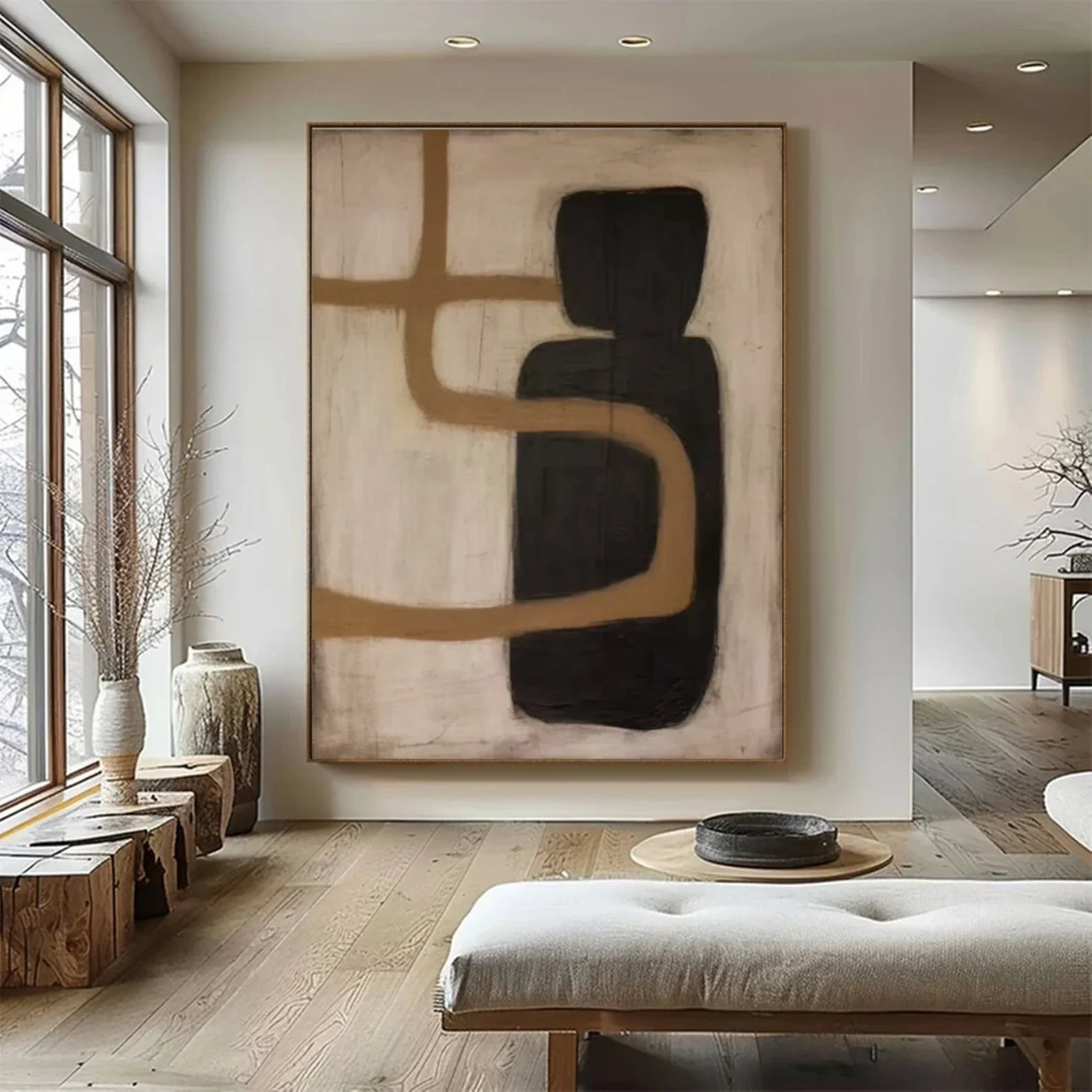 Minimalist Geometric Art | Timeless Calm