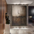 Textured Monochrome Abstract | Dramatic Luxe