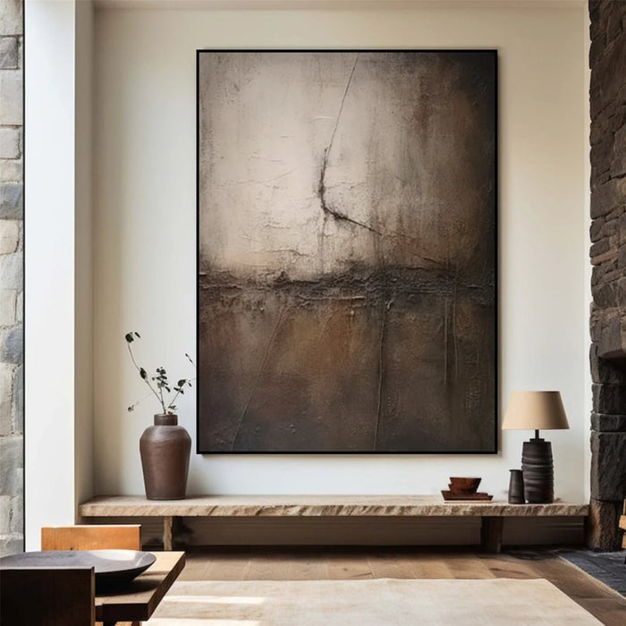 Textured Monochrome Abstract | Dramatic Luxe