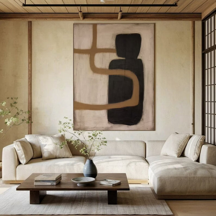 Minimalist Geometric Art | Timeless Calm