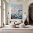 Textured Ocean Wave Abstract | Coastal Luxury