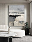 Textured Monochrome Art | Bold Depth