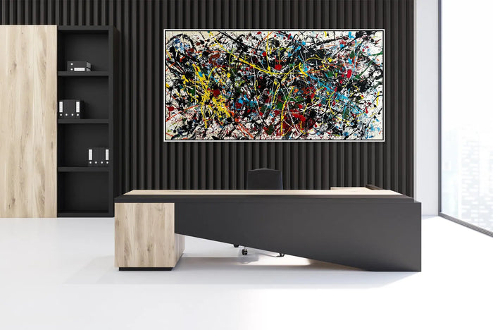Vibrant Splatter Dynamism | Color Surge