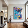 Textured Colorful Grace | Vivid Hue