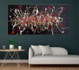 Textured Splatter Opulence | Black Backdrop