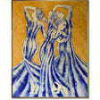 Textured Dance Trio | Golden Backdrop