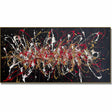 Textured Splatter Opulence | Black Backdrop