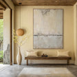 Textured Minimalist Calm | Beige Gray