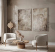 Subtle Earthy Abstraction | Neutral Hues