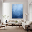 Textured Azure Serenity | Blue Haze