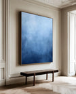 Textured Azure Serenity | Blue Haze