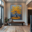Textured Arbor Opulence | Gold Tree