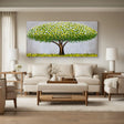 Textured Arbor Opulence | Green Bloom