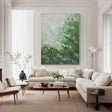 Textured Foliage Opulence | Green Mis