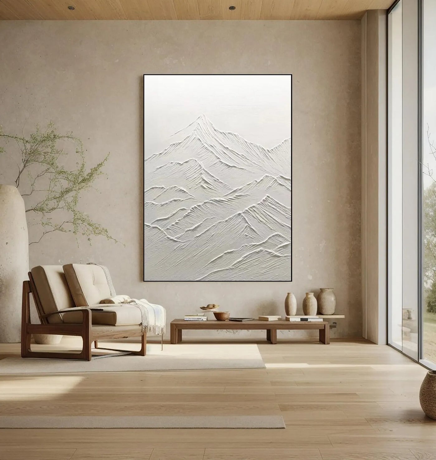 Textured Mountain Grandeur | Grey Peak